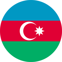 GIA TV Azerbaijan Flag Round