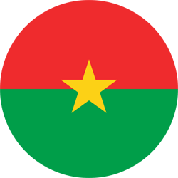 GIA TV Burkina Faso Flag Round