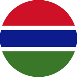 GIA TV Gambia Flag Round