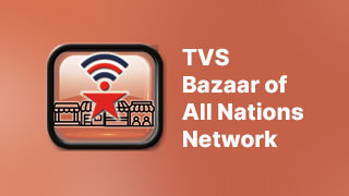 GIA TV TVS  Bazaar of All Nations Logo, Icon