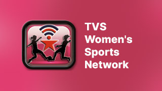 GIA TV TVS Women's Sports Network Logo, Icon