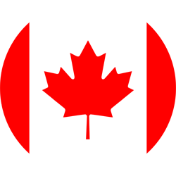 GIA TV Canada flag round