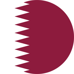 GIA TV Qatar flag round